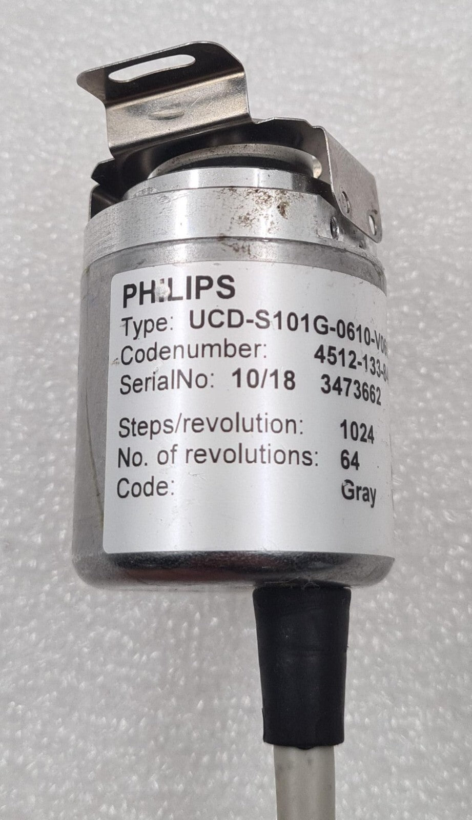 PHILIPS Medical UCD-S101G-0610-CAW-PHMED 4512-133-84003 Rotary Encoder