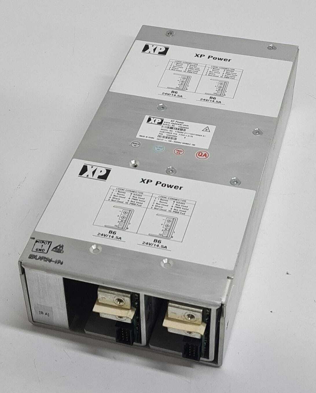 XP Power F7B6B6 01 Power Supply 4* B6 24V/14.5A P/N 10004554 & 10004582