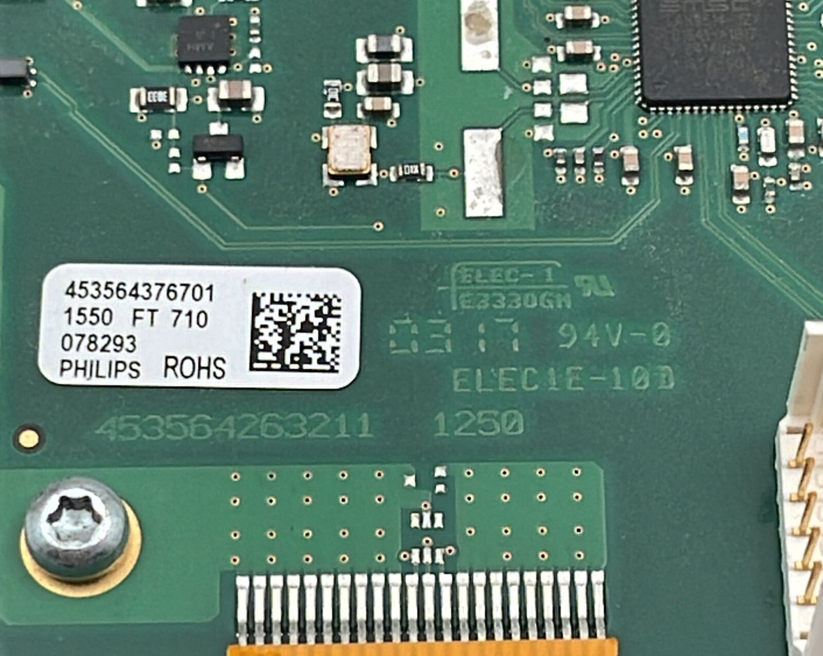 Philips 453564376701 Board for MX450 Monitor