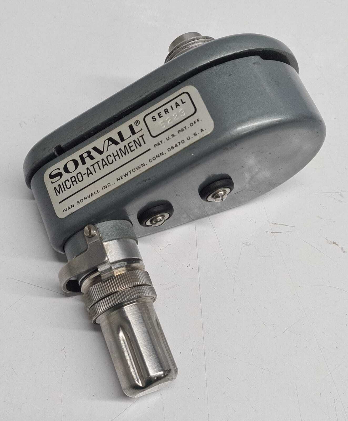 SORVALL Micro Attachment Omni-Mixer OM-2000 Micro Cup Homogenizer