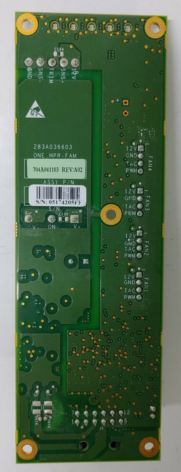 Murata UWE-12/6-Q48N-C on PCB ONE.MPR-FAM 283A036603