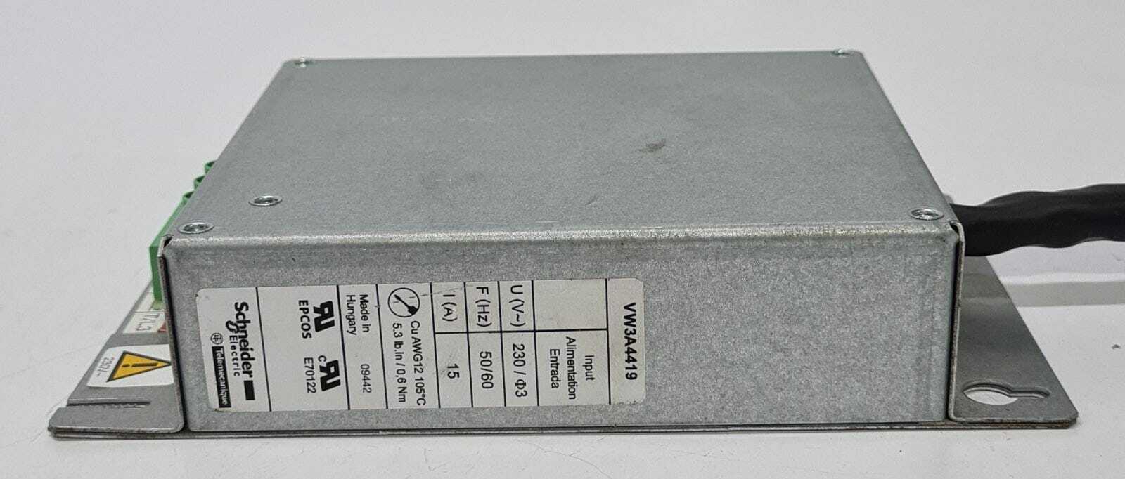 Schneider Electric VW3A4419 EMC RFI Filter Altivar