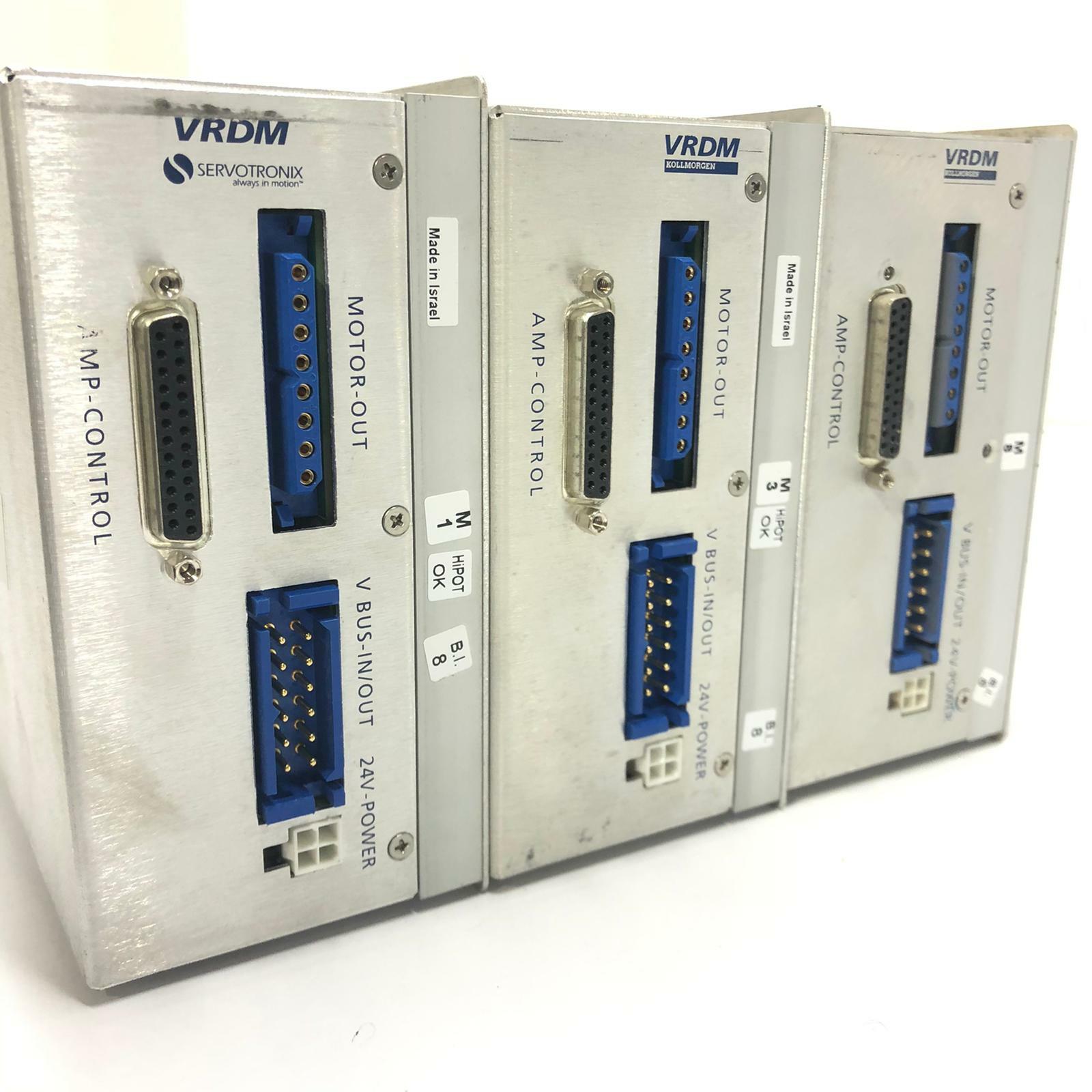 [3 Units] Servotronix VRDM Amplifier 9A PRD-0051AMPz-Y2 - FOR PART