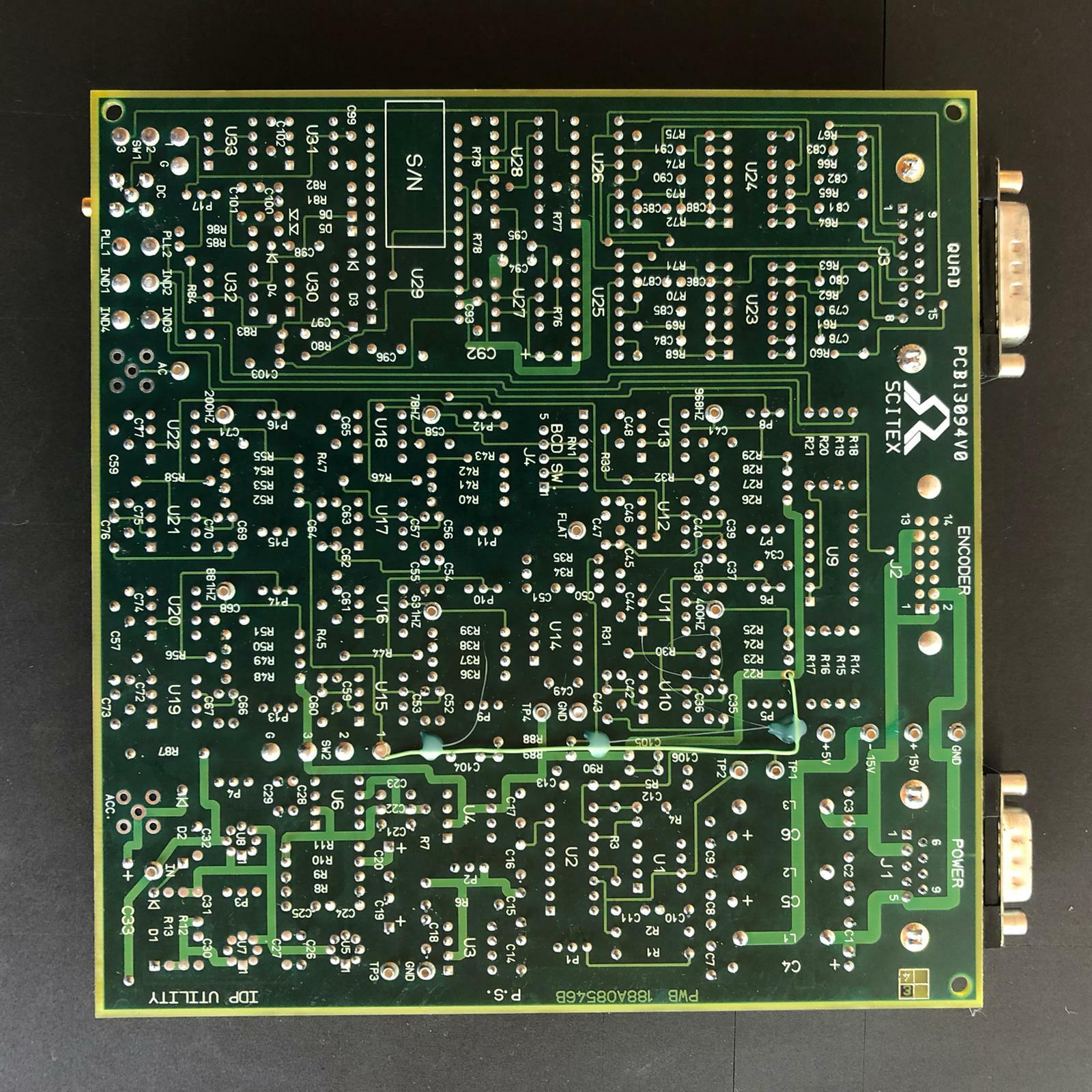 Scitex Encoder Board IDP Utility 188A08546B CAT 503C273 17 PrePress