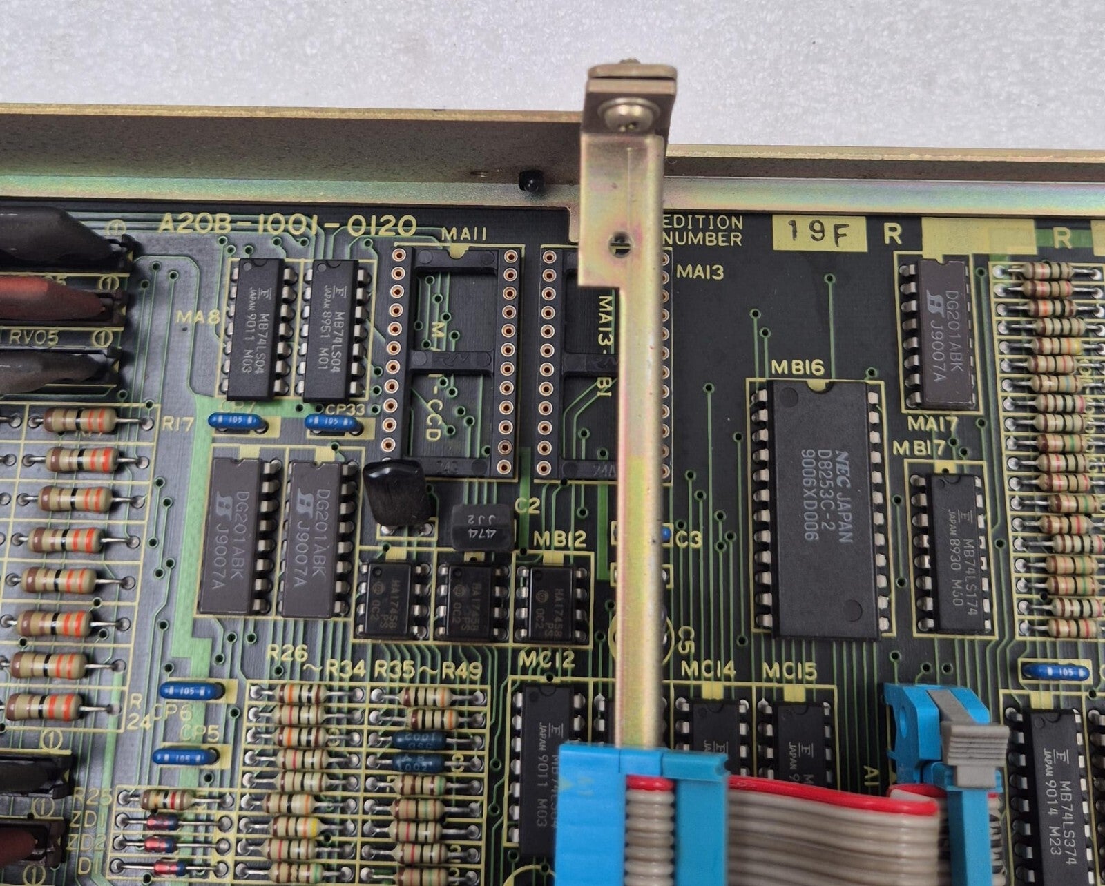 FANUC A20B-1001-0120 19F Main Control Circuit Board for Spindle Servo Unit
