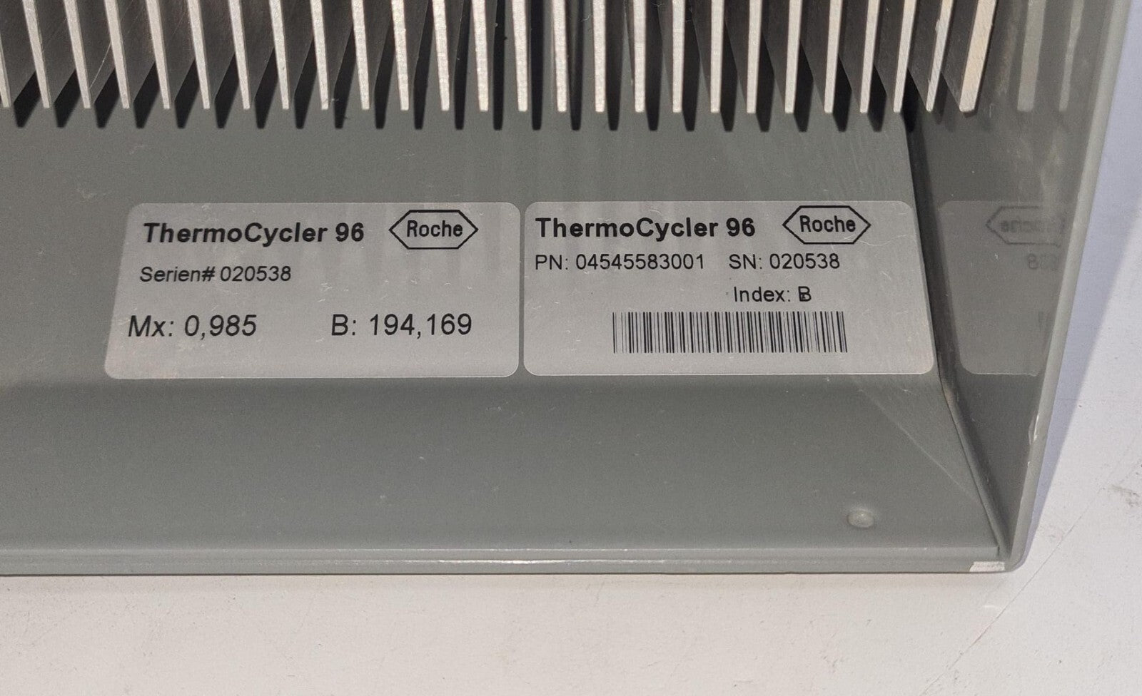 Roche Thermocycler 96 04545583001 04585402001 qPCR thermal cycler Block