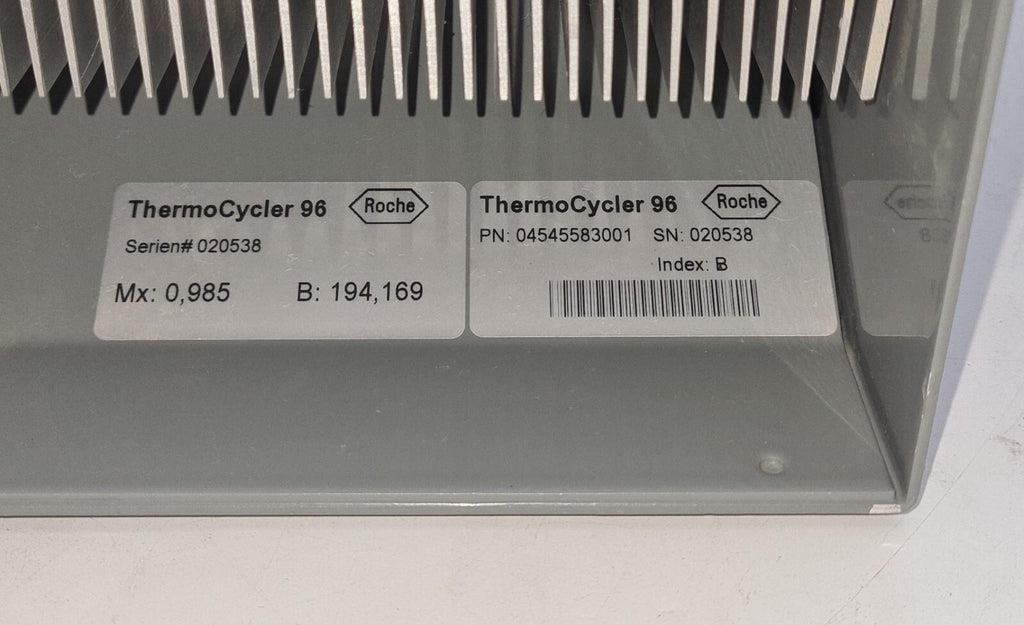 Roche Thermocycler 96 04545583001 04585402001 qPCR thermal cycler Block