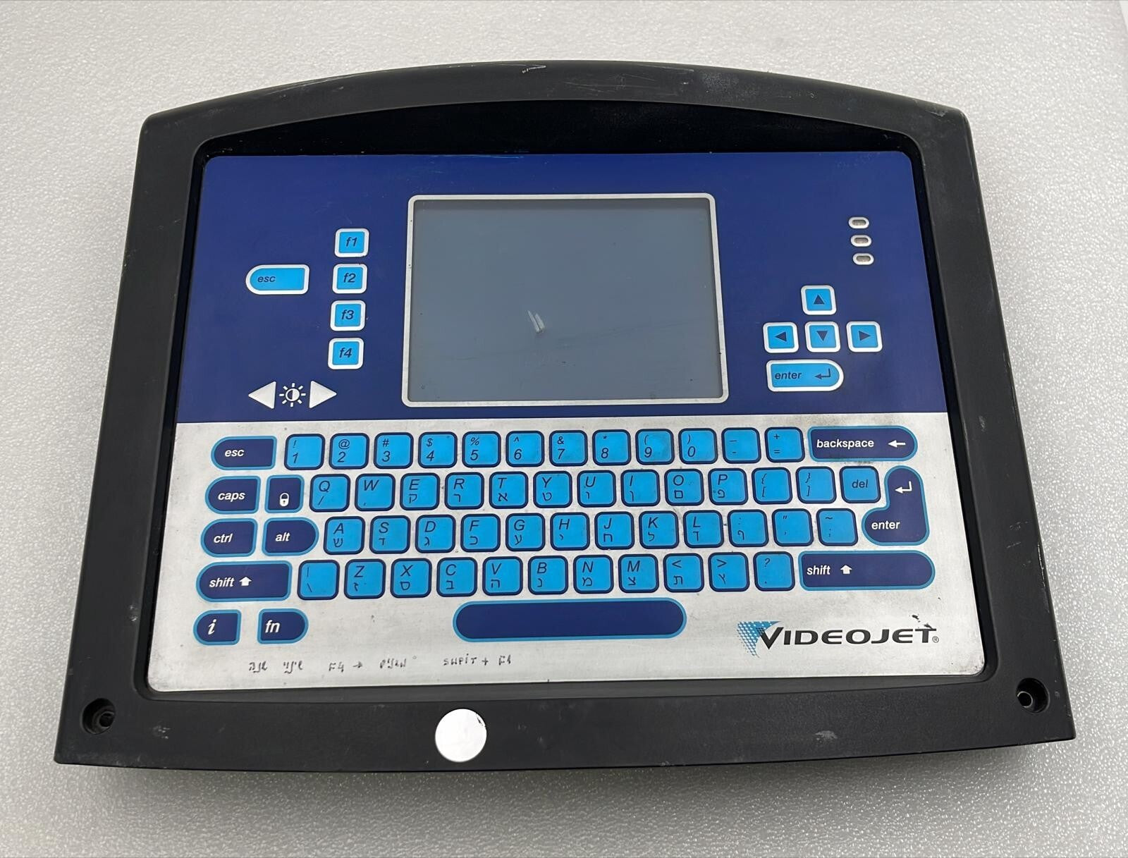 VideoJet 1510 Ink Control Panel Keypad Screen