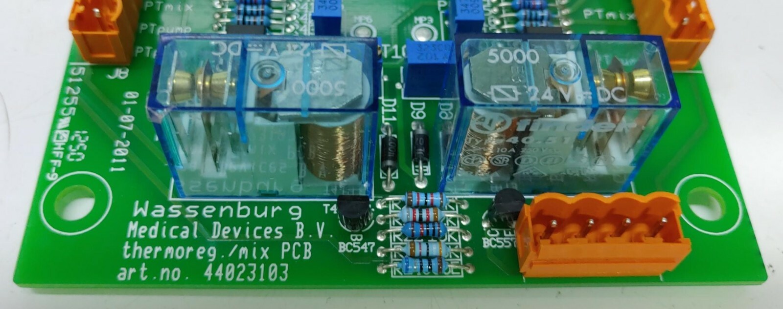 WASSENBURG MEDICAL DEVICES B.V. PCB BOARD 44023103