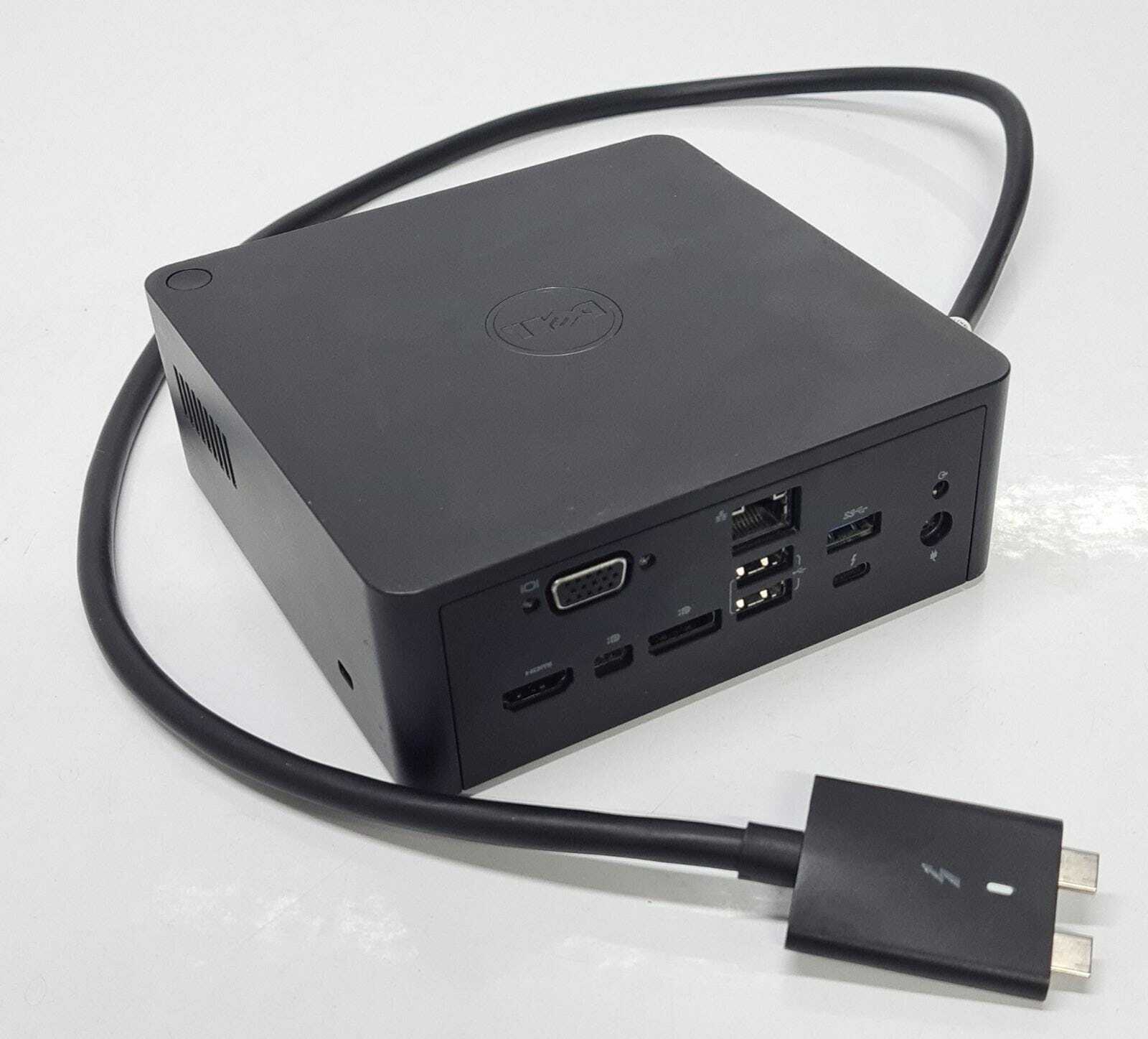 Dell Thunderbolt TB18DC K16A DUAL USB-C 19.5V 12.3A Docking Station