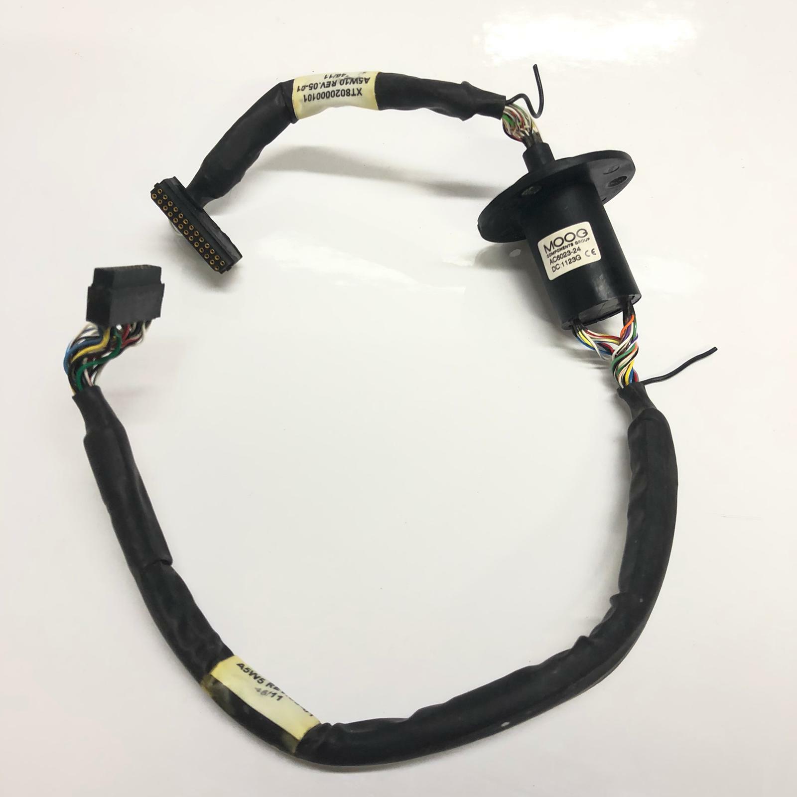 Moog AC6023-24 Compact Slip Ring Capsule Cable Turn Engine Part