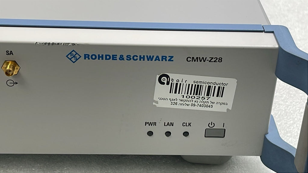 Rohde & Schwarz CMW-Z28 Shielding Box for Wireless Communication