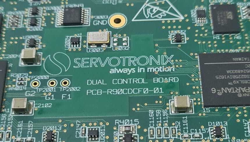 Servotronix Dual Control Board PRDr90CD1FCE- 01 Rev 10 PCB-R90CDCF0-01