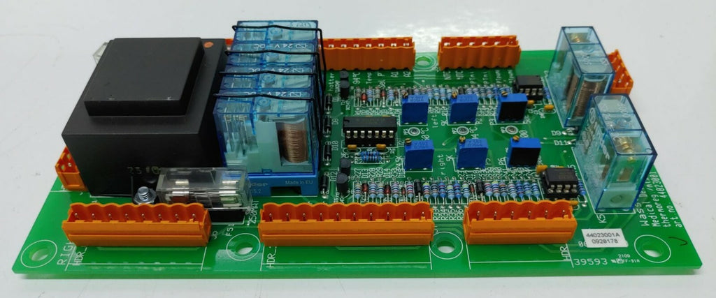 WASSENBURG MEDICAL DEVICES B.V. PCB BOARD 44023001 W/ ORANGE Connectors