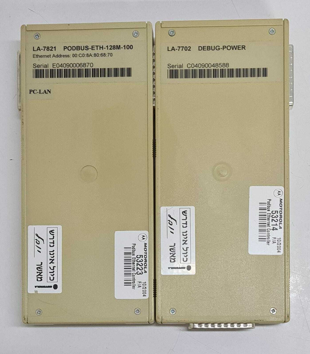 LAUTERBACH LA-7702 DEBUG-POWER Interface & LA-7821 PODBUS-ETH-128M-100 Ethernet
