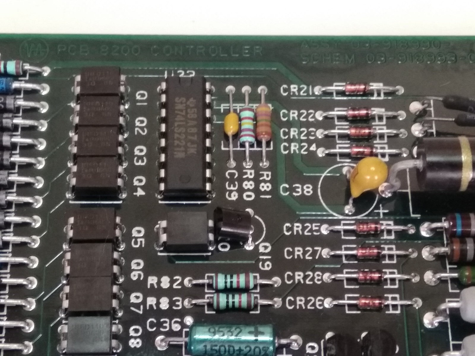 Varian PCB 8200 Controller Autosampler For 3800 GC ASSY 03-918990-00