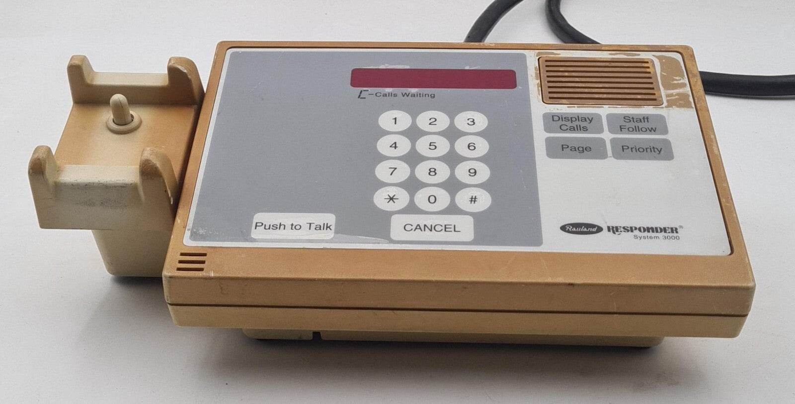 Rauland-Borg RESPONDER System 3000 NCS3010 Nurse Console **AS-IS**