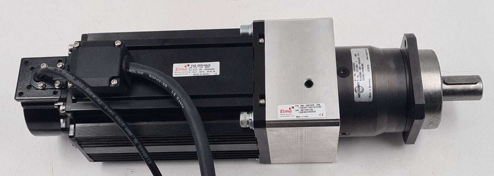 ELMO Servo Motor ENS-20BF4N2E $ ENS-20BF4N2E-G5N & NEUGART PLHE080-005-SSSA3AE