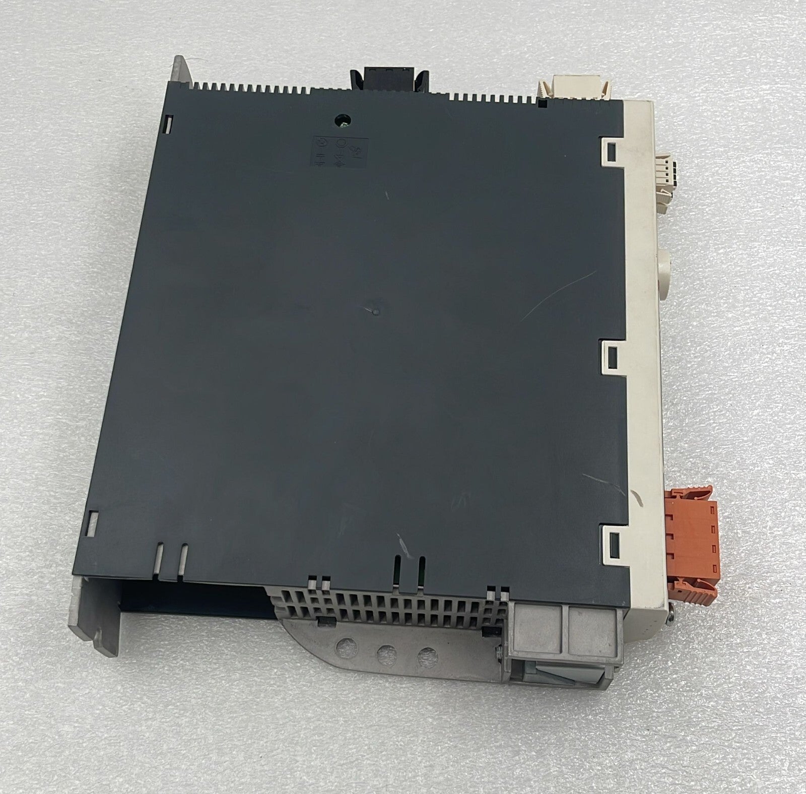 LXM32AU45M2 industrial servo drive top housing view