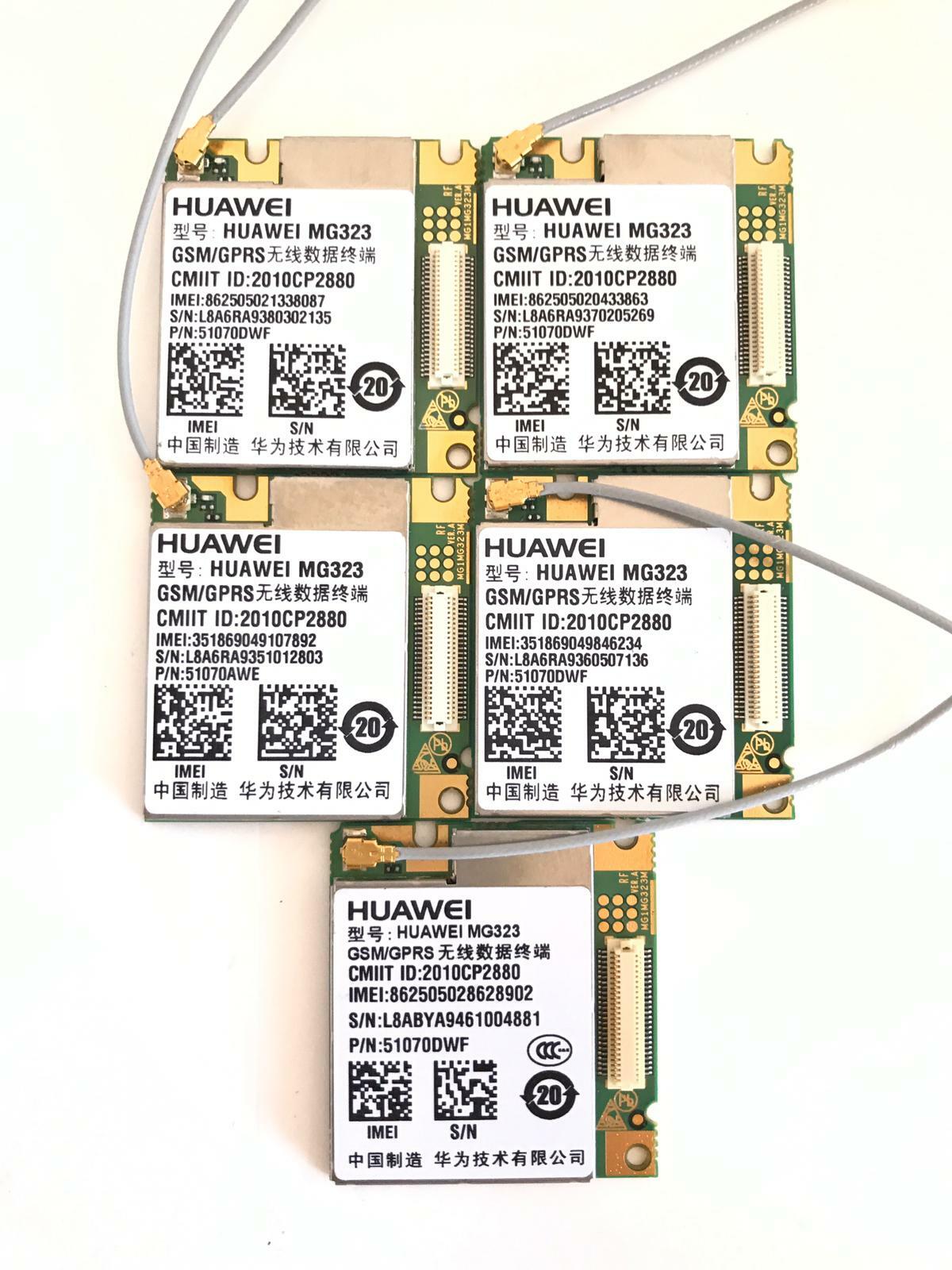 [LOT 5 PCS] HUAWEI MG323 GSM/GPRS Module Quad-band module Network card & Cable