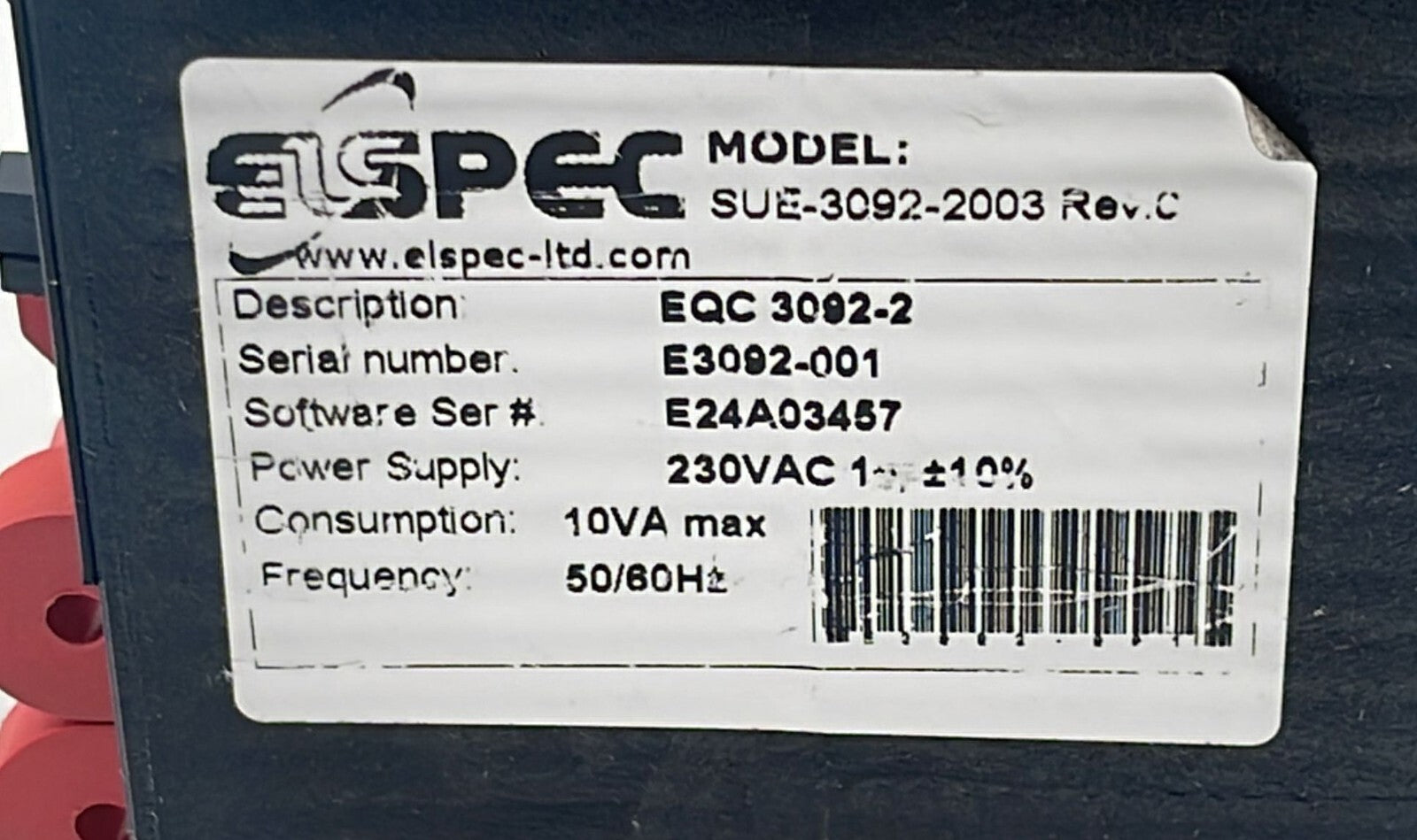 Elspec EQC3092-2 Power Supply Equalizer  230v 50/60 Hz