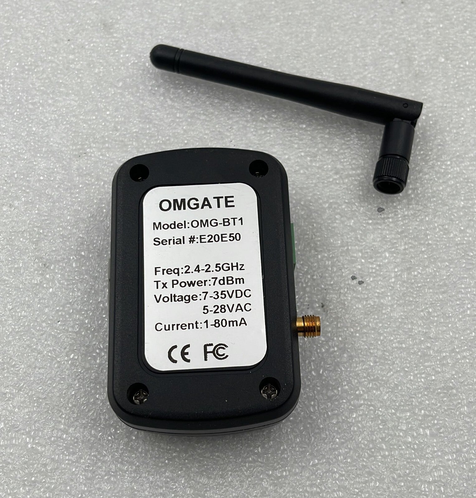 OMGATE OMG-BT1 Bluetooth Remote Garage Door / Gate Controller