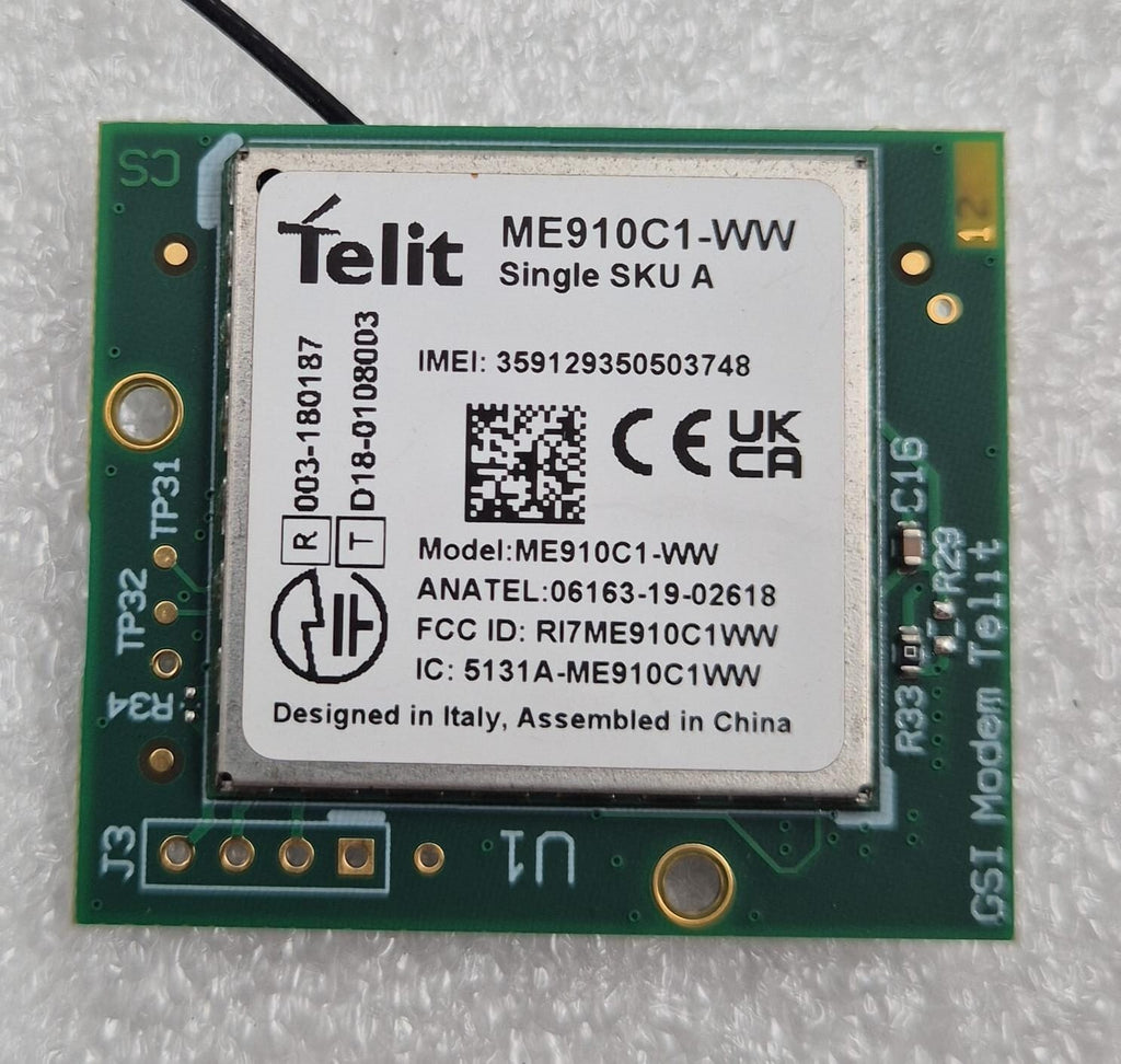 Telit ME910C1-WW Single SKU A Wireless Module GSI Modem 003-180187 D18-0108003