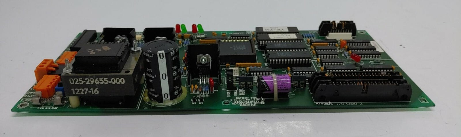 YORK ADVANCED PROCESSOR CARD MS390/MC1100 issue 4 031-01089-00