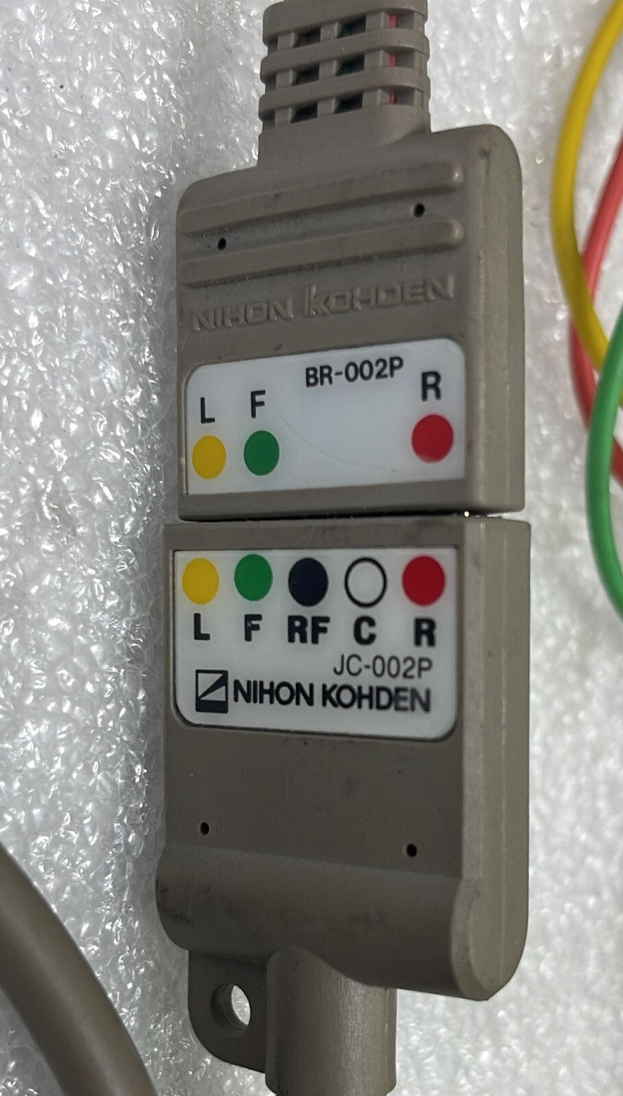 NIHON KOHDEN 3-LEAD JC-002P Grabber ECG cable