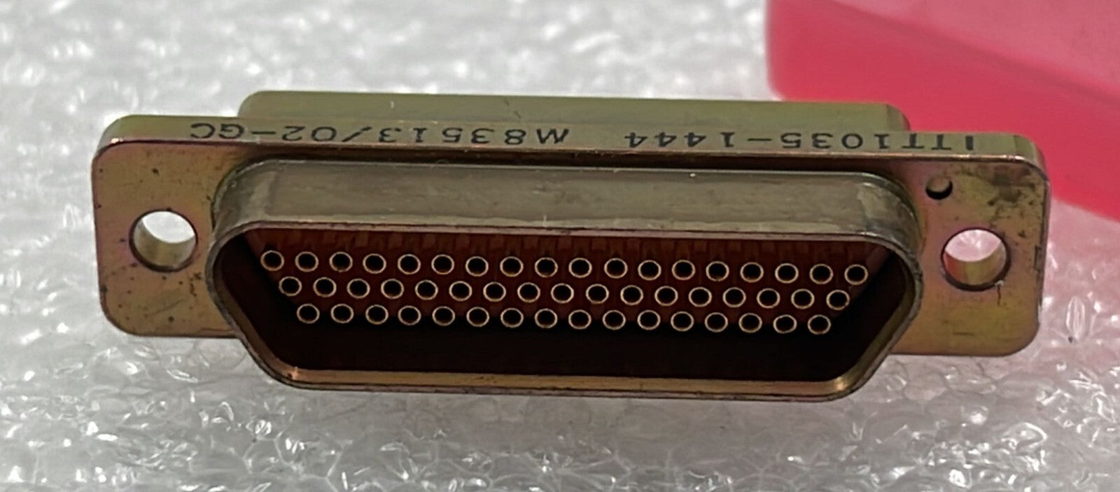 [LOT OF 9] GLENAIR M83513/02-GC CONNECTOR MICRO-D RECEPTACLE 35-POSITION