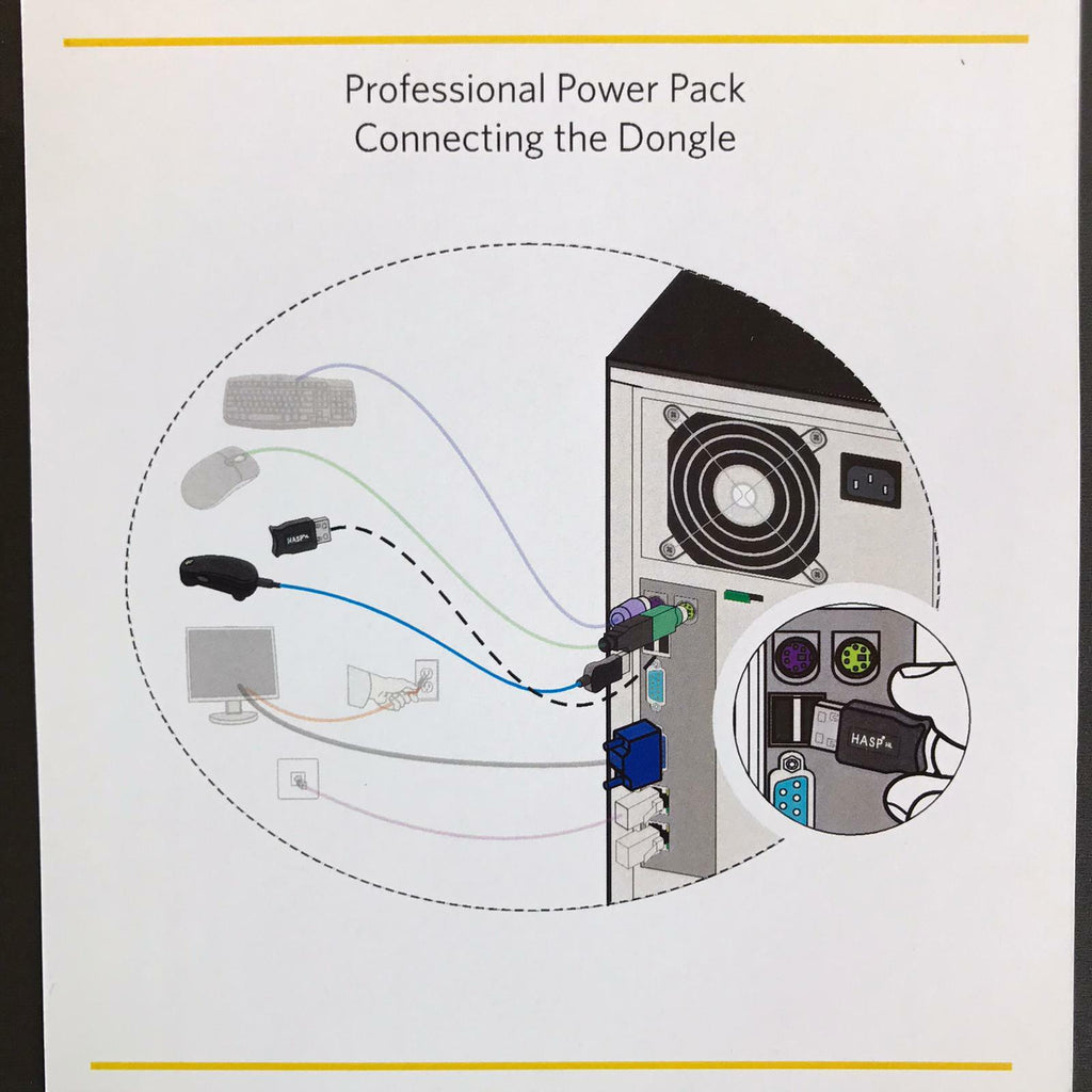 CREO Color Server Software Power Package C-80 Professional Kit USB Dongle HSAP