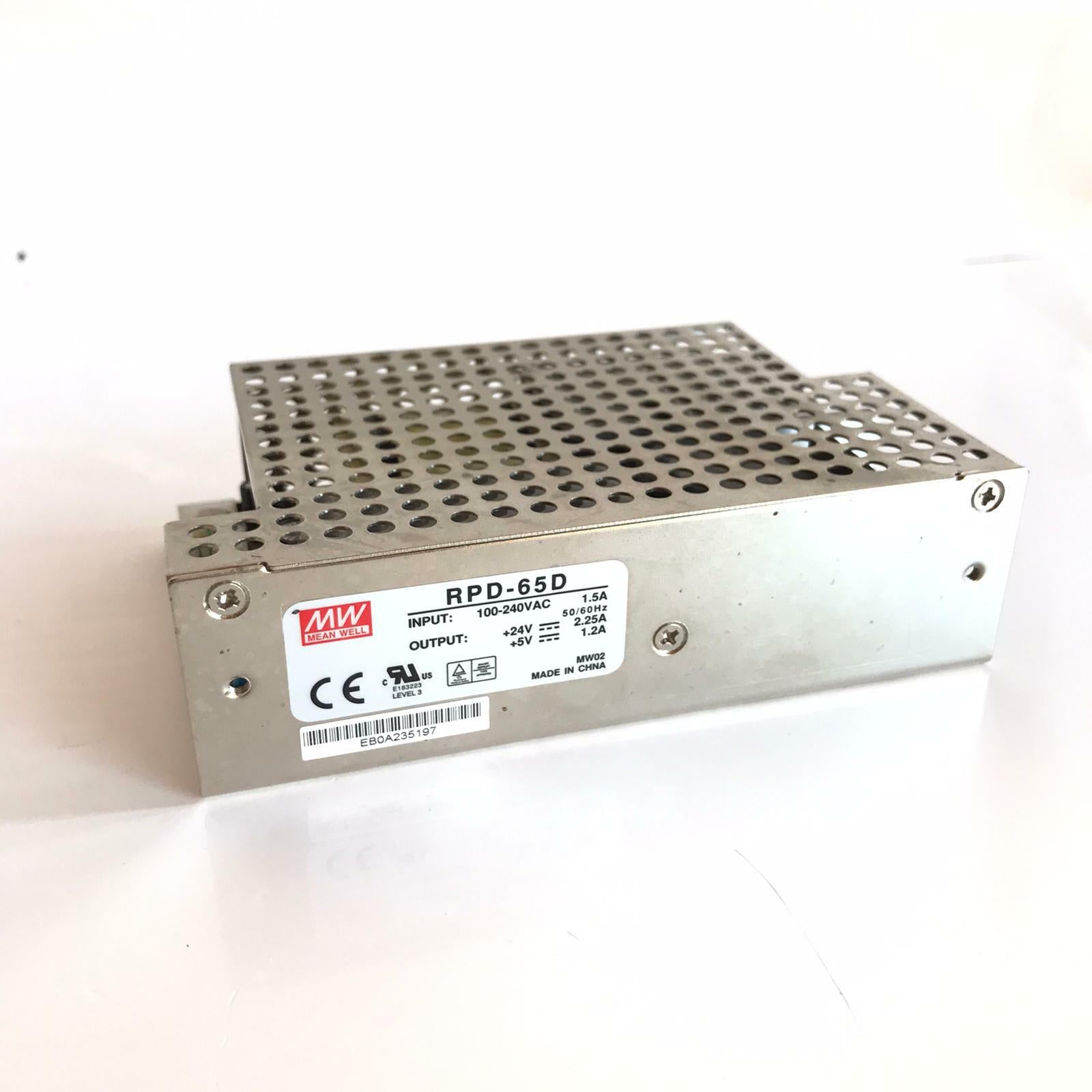 Mean Well RPD-65D RPD65D 24V 2.25A/5V 1.2A Power Supply