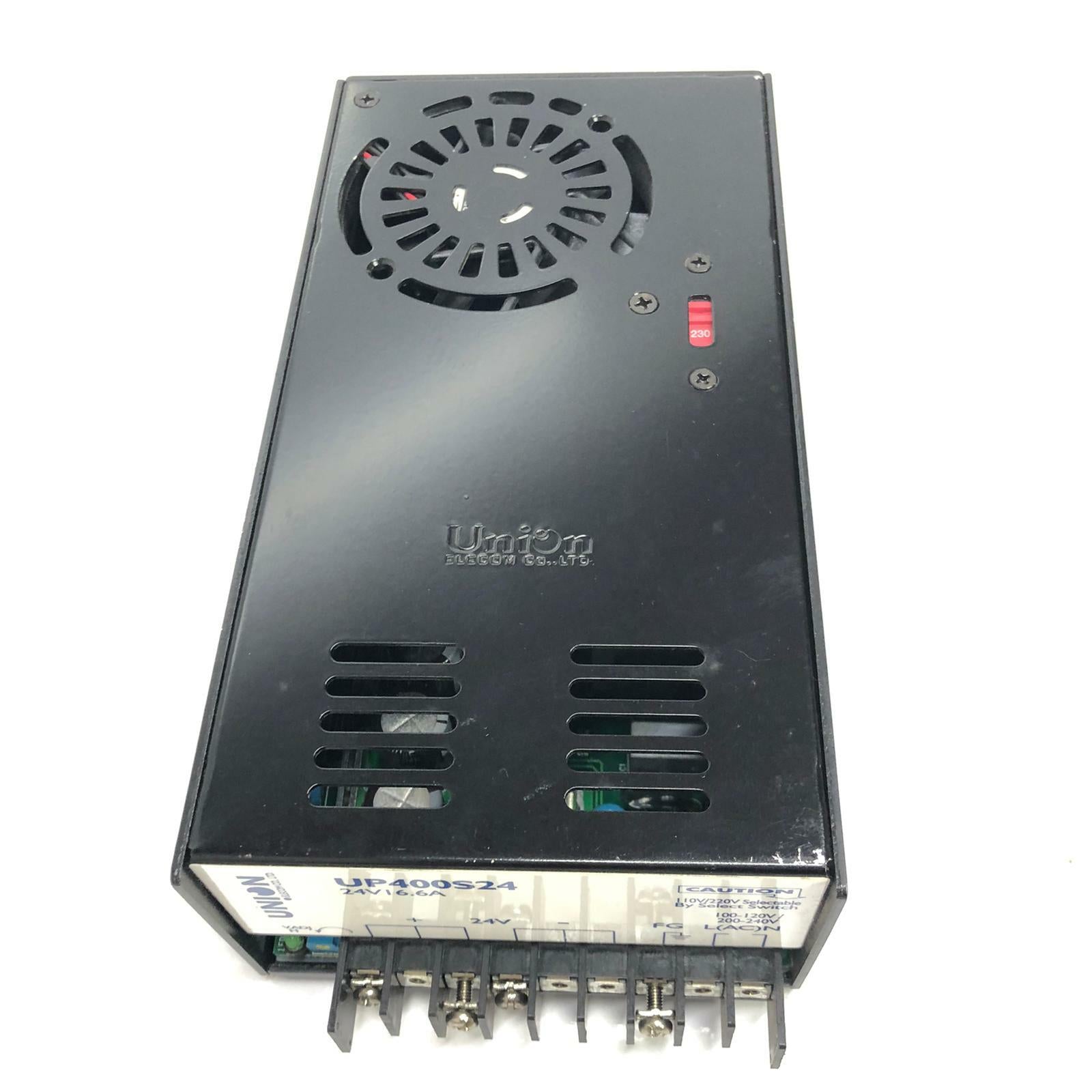 UNION Power Supply P/n: UP400S24 400W 50/60Hz Output 24V 16.6A