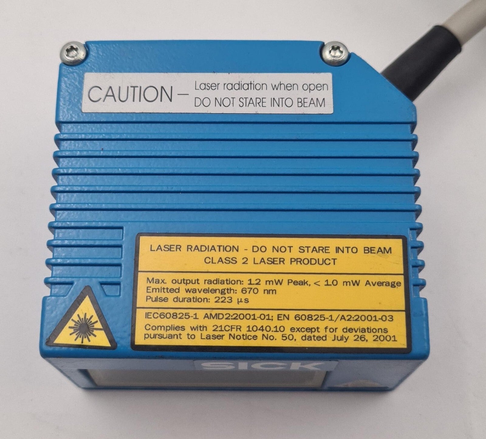SICK CLV414-1010 1016767 Laser Barcode Scanner Sensor