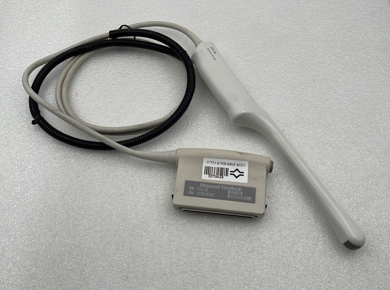 Philips C9-4v  ULTRASOUND Active Array Transducer Probe 453561400697