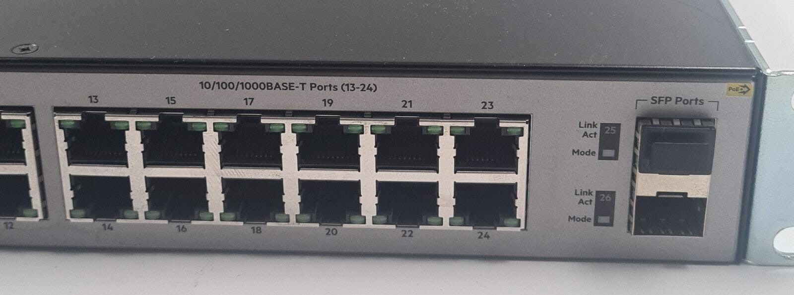HP HPE OfficeConnect 1820 J9983A 24-Port Gigabit Ethernet Switch PoE+