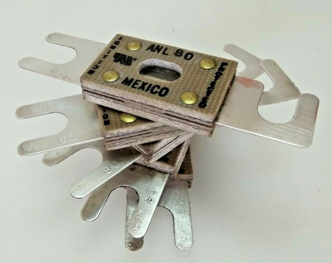 Lot 5 - Cooper Bussmann Anl 80 Amp 32ac 80dc Current Limiting Power Fuse Marine