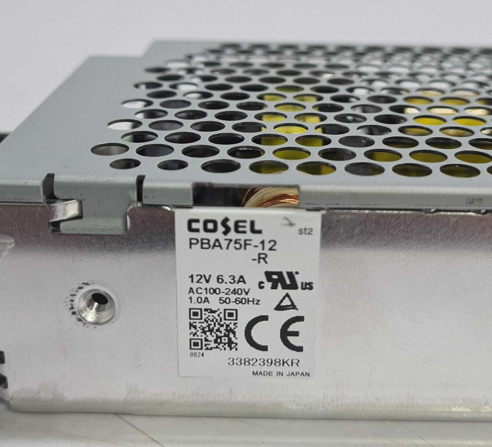 COSEL PBA75F-12-R Power Supply 100-240V 1.0A 50-60Hz PBA75F PMA60F