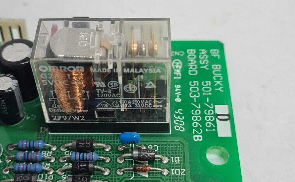 SHIMADZU BF BUCKY ASSY 501-79861 Board 503-79862B