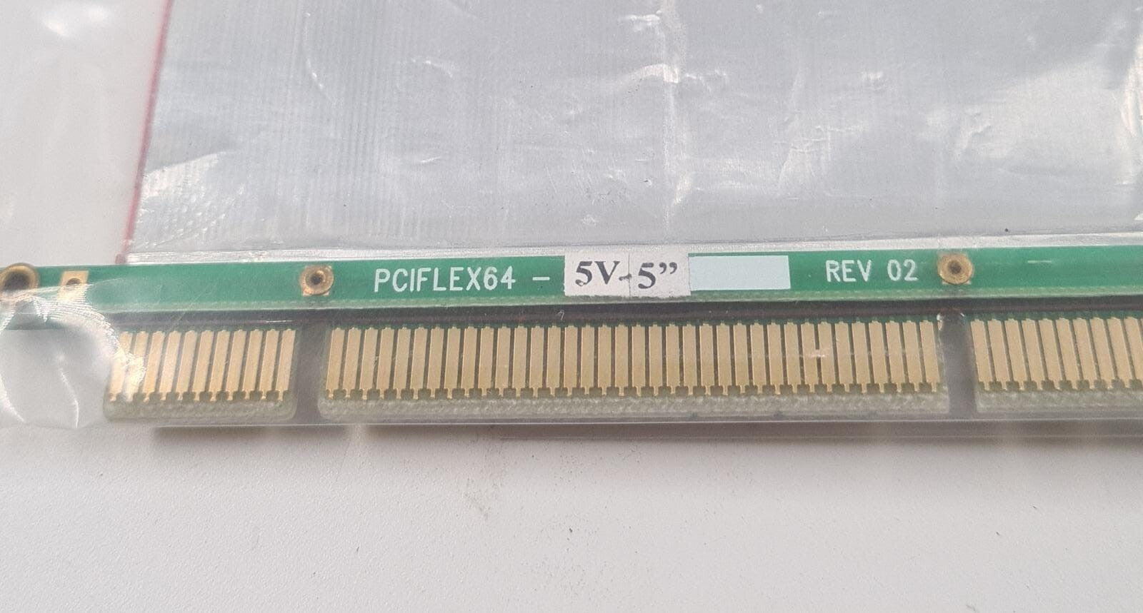 NEW - ADEX PCIFLEX64-5V-5" REV:02 Flexible Cable PCI Male to Female Extender