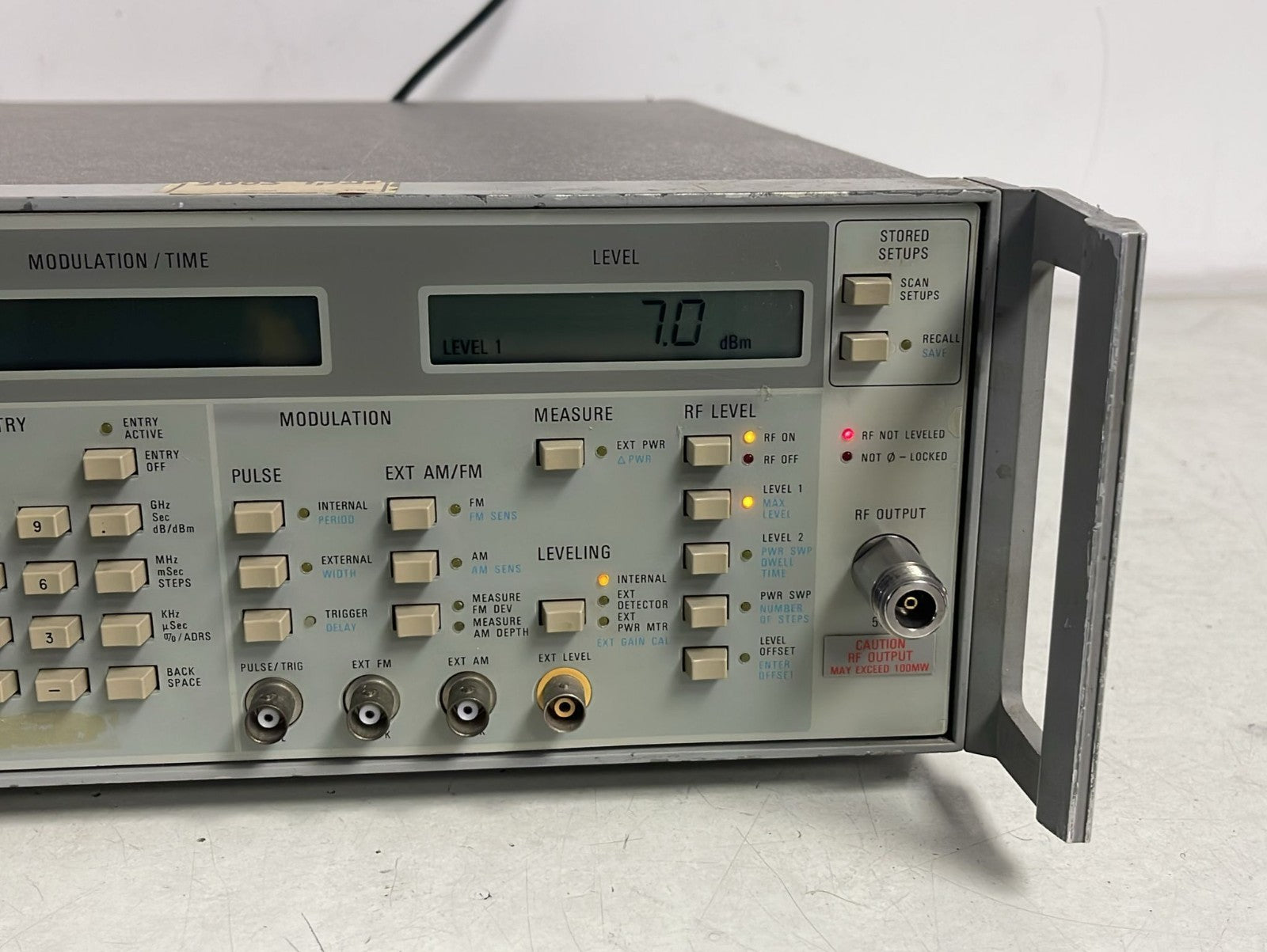 Wiltron Model 6747B Swept Frequency Synthesizer 10MHz 20GHz