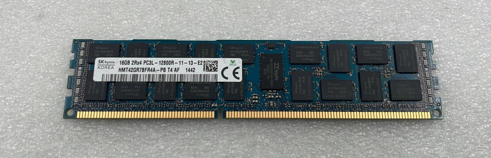 [LOT 8 PCS] SK Hynix 16GB 2Rx4 PC3L-12800R HMT42GR7BFR4A-PB Memory RAM