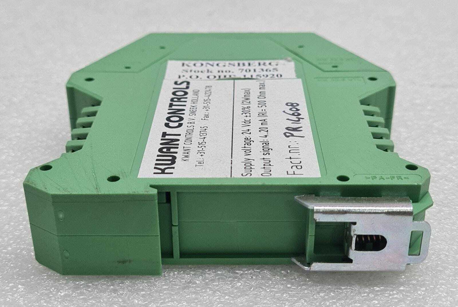 KWANT Controls 51002997 Converter Power Supply 701365 OHB-115920