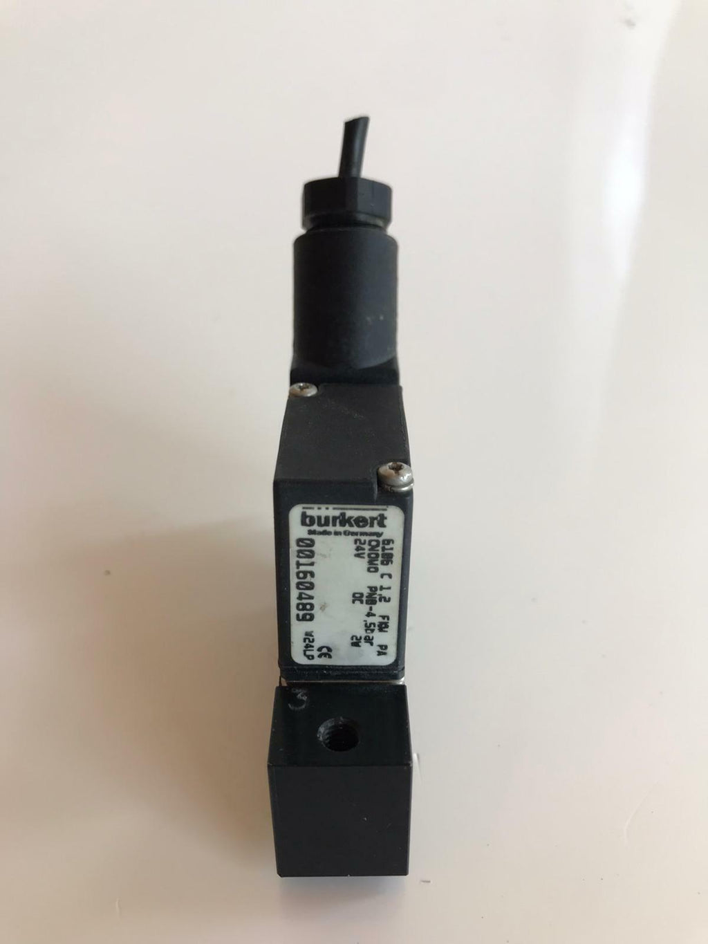 Bürkert BURKERT W22LP 24V DC/2W MKEN Pnb 4.5bar C 2.1 Led Indicator