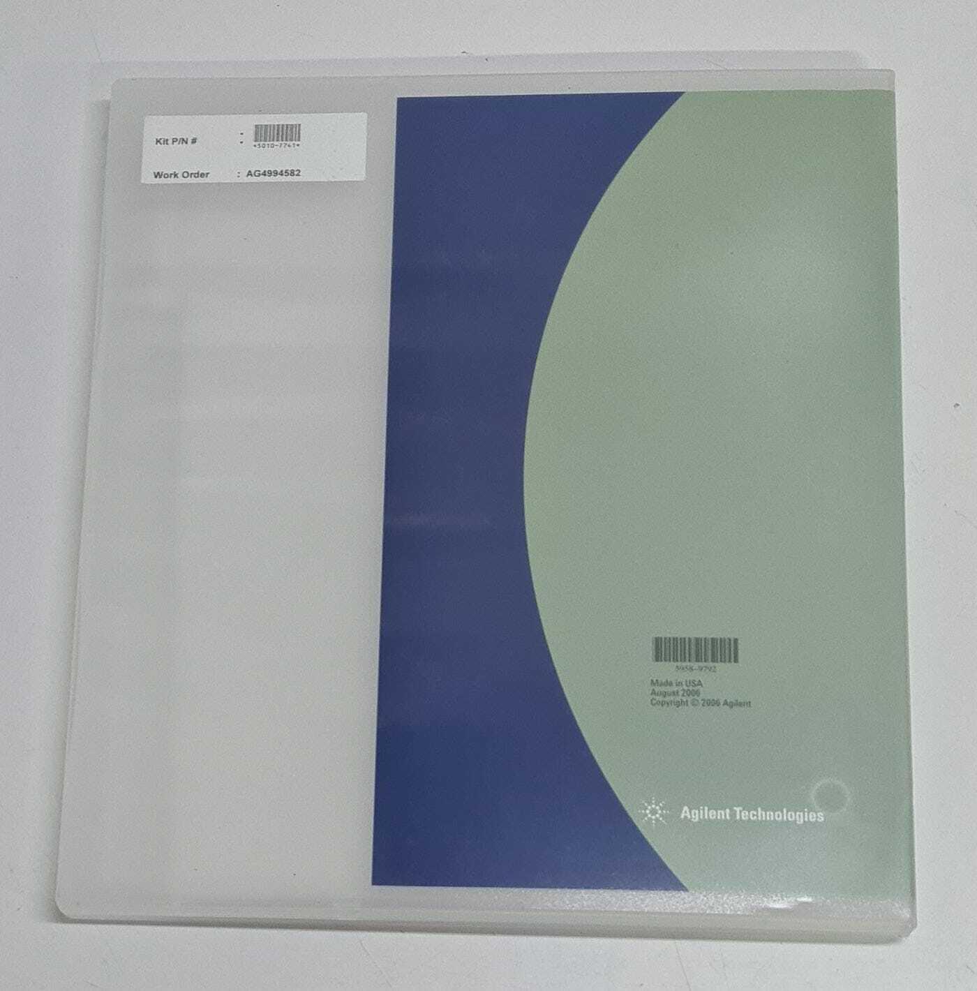 NEW - AGILENT Technologies 5010-7741 SOFTWARE KIT W/ SW CD 5010-7739