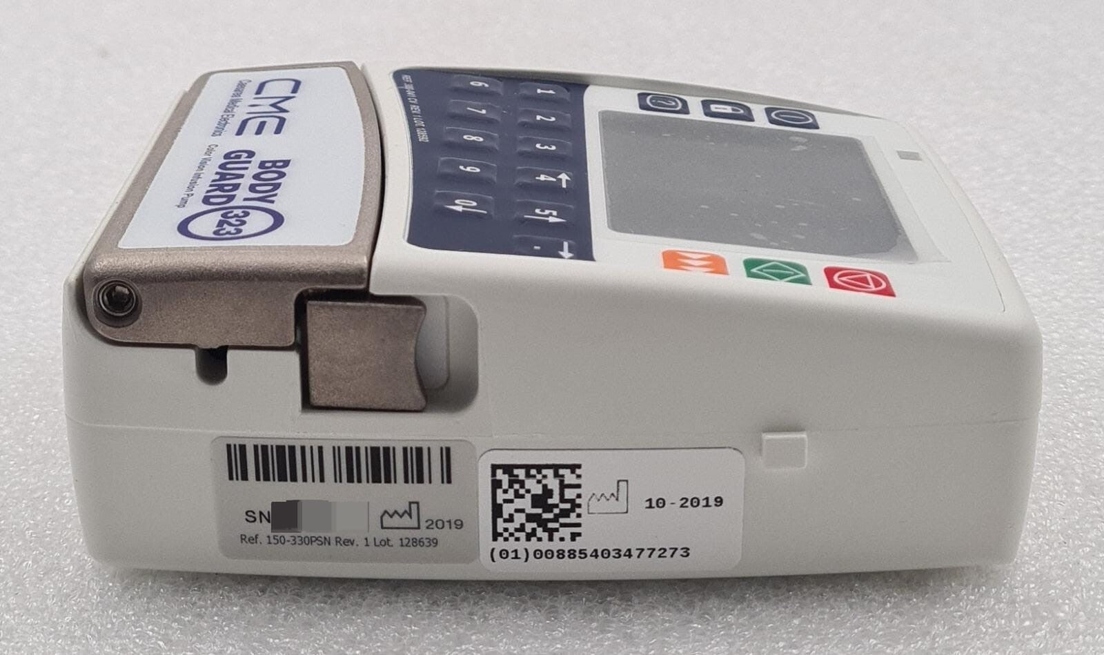 *NEW* MedNet CME Caesarea BodyGuard 323 999-603EN Infusion PUMP & CHARGER KIT