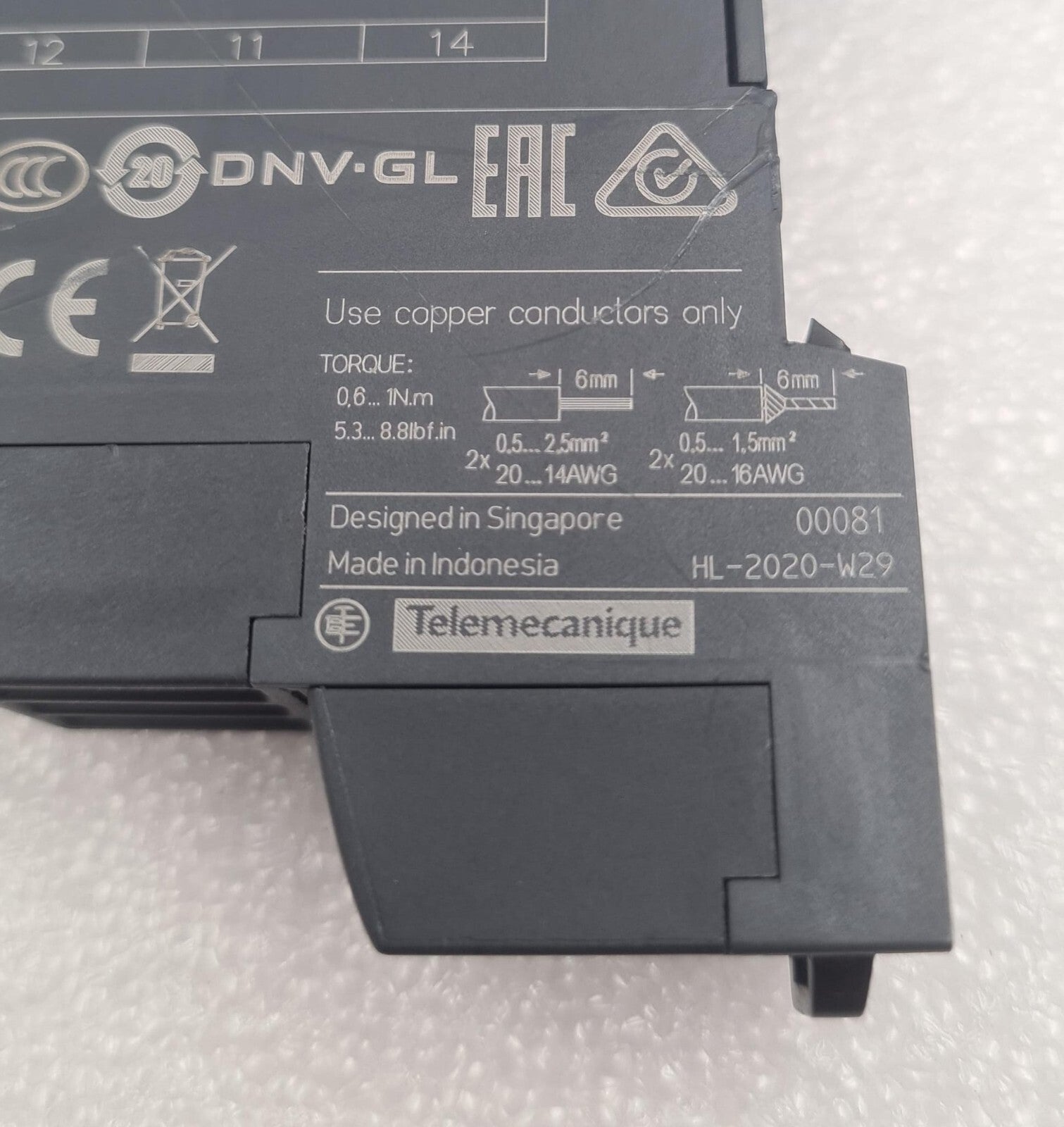 Schneider Electric Telemecaniqe RM17UB310 Control Relay