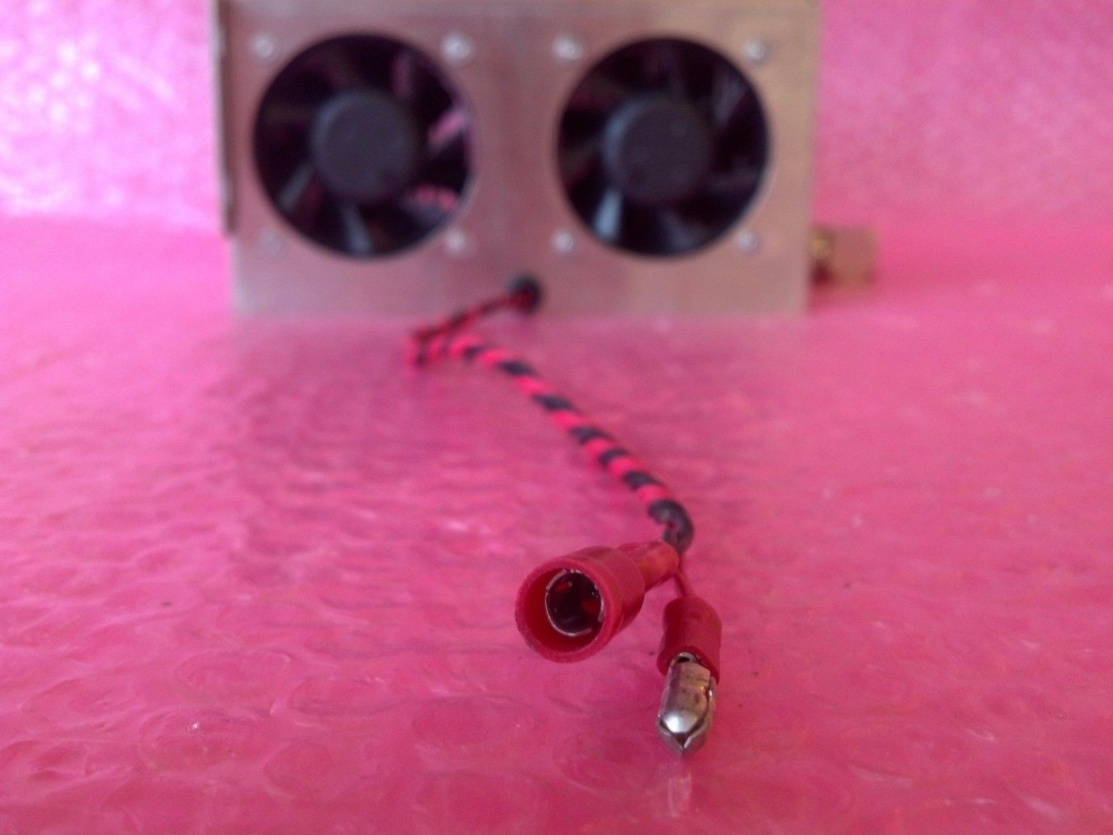 Goji Dummy Load SUA00898 00 Rev 01 Gdl 040 2 Fans Attached Connector Assembly