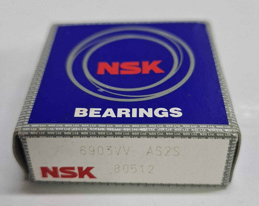 [LOT OF 4] NSK Bearings 6903VV AS2S Metal Shields Deep Groove - NEW Sealed