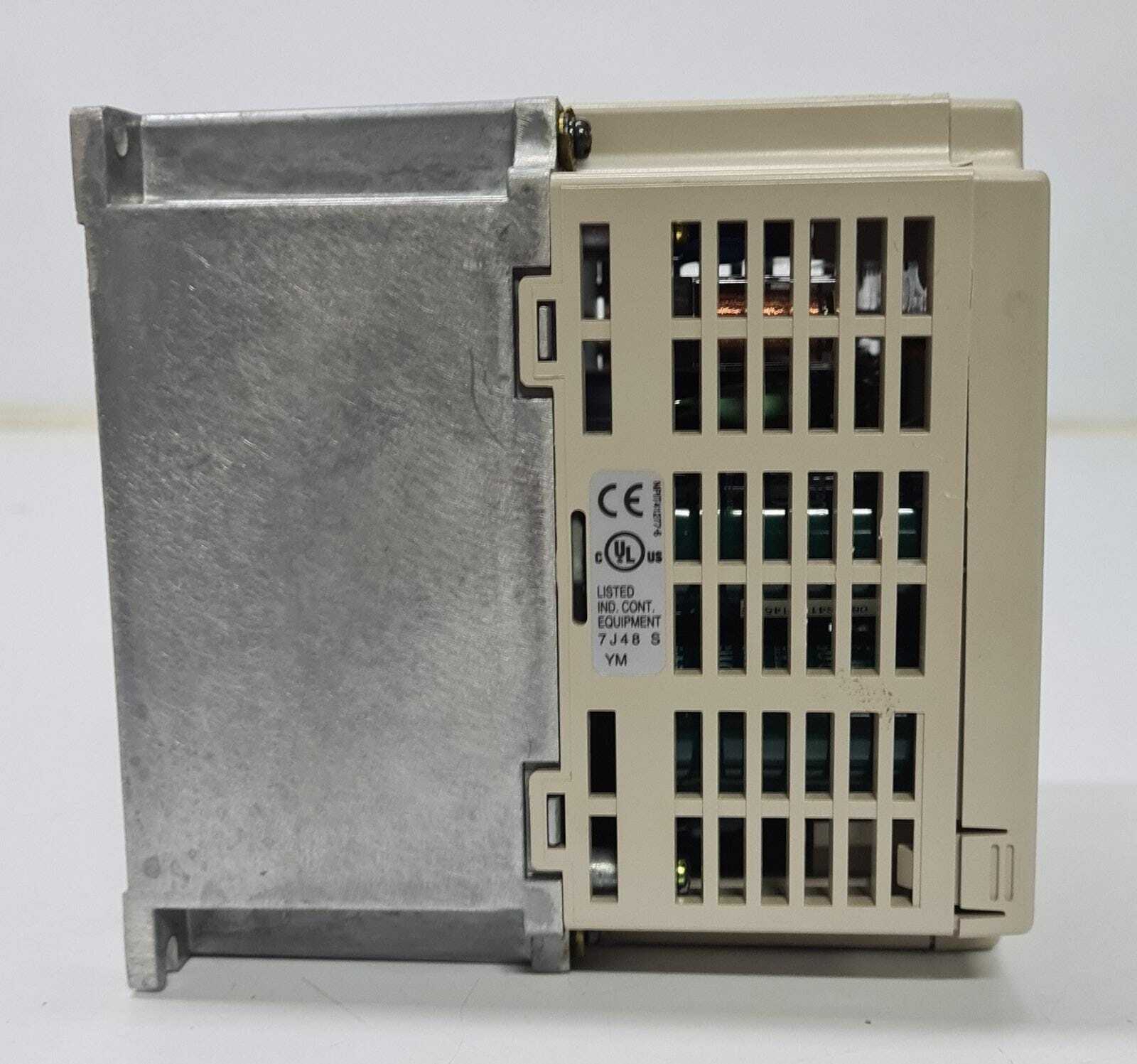 YASKAWA VS mini J7 CIMR-J7AAB0P7 Inverter Drive 200V Single Phase 0.75kW